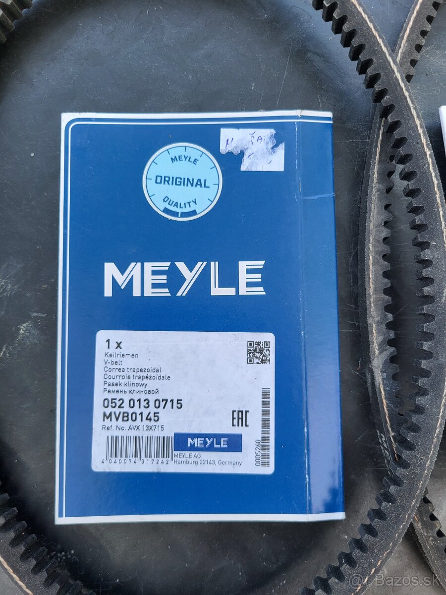 Predam remen na miesacku MEYLE 13x715 - 2