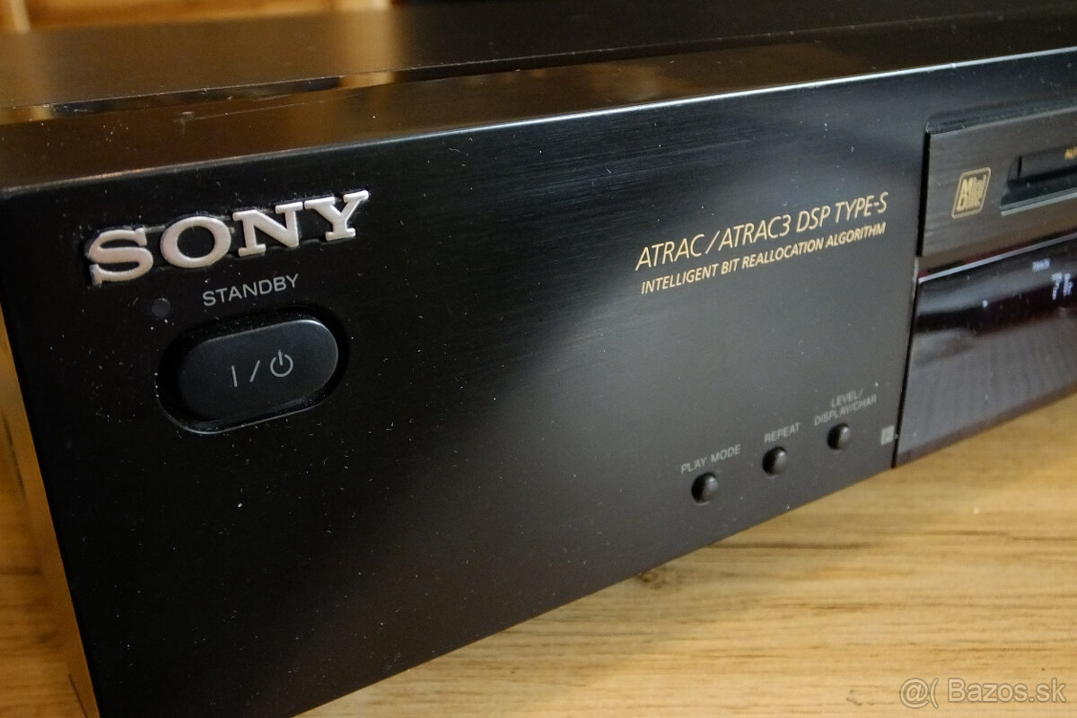 Minidisc SONY MDS-JE 480 čierny - 2