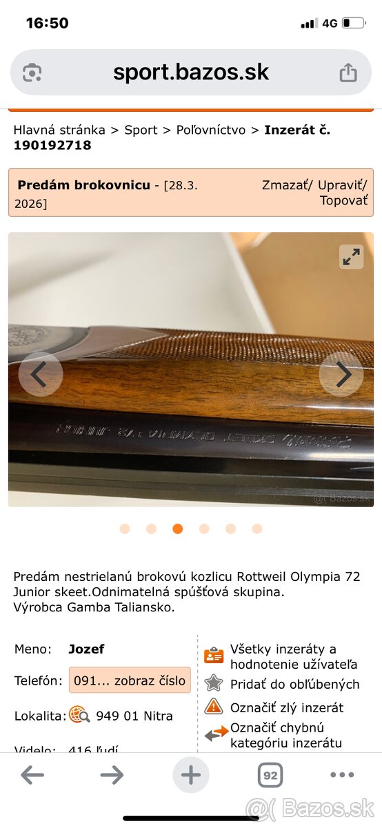 Brokova kozlica - 2