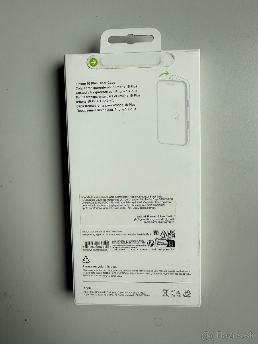 Originál kryt na iPhone 16 plus - 2