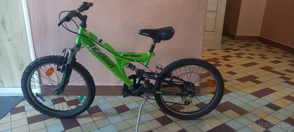 Detský celoodpružený bicykel 20 - 2