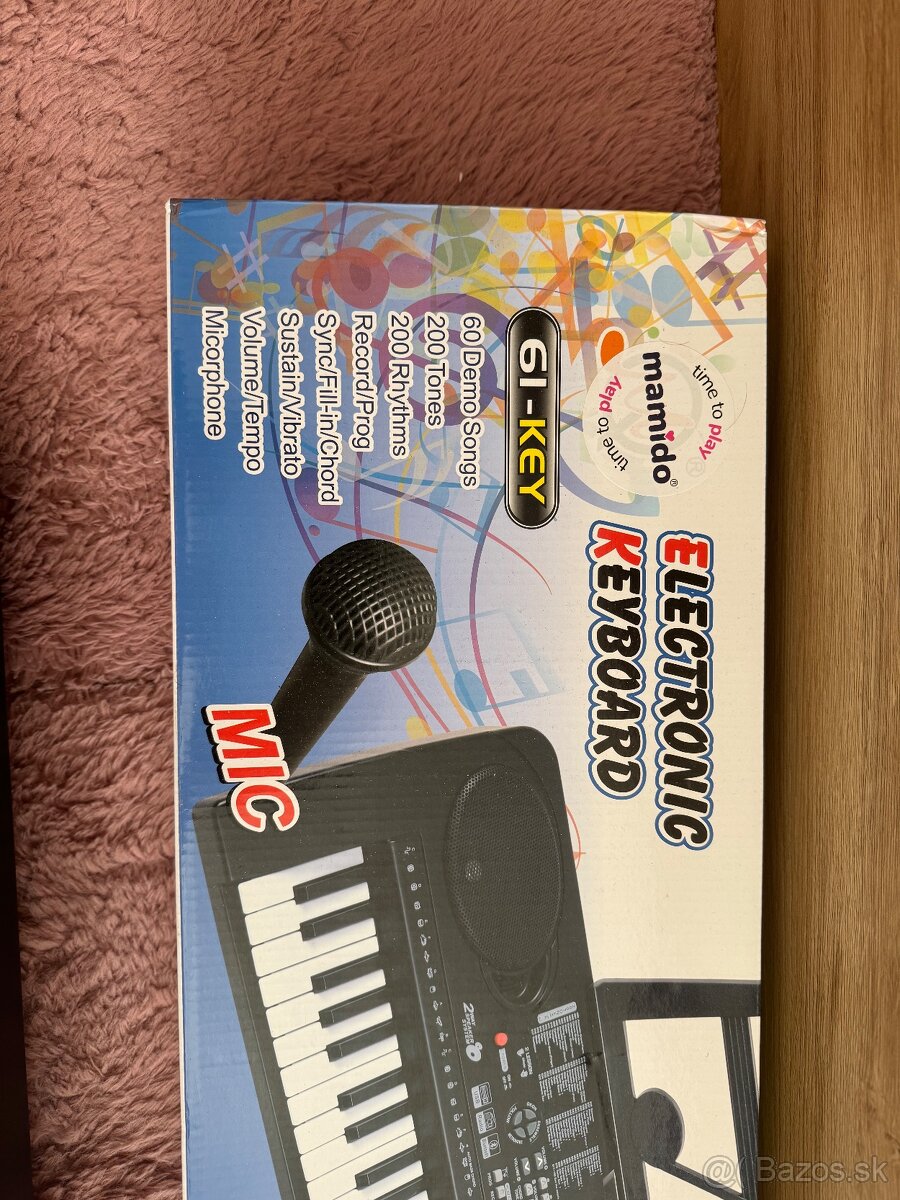 Detsky klavír elektricky - 2