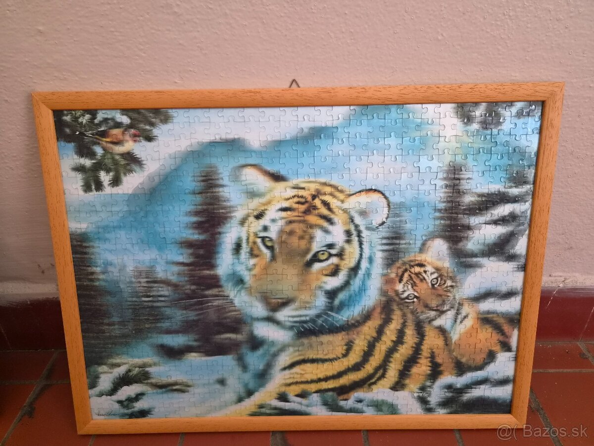 3D puzzle tigre - 2