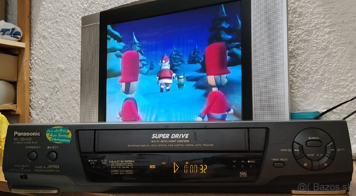 PANASONIC NV-SD420 .... 4 hlavovy videorekordér.... - 2
