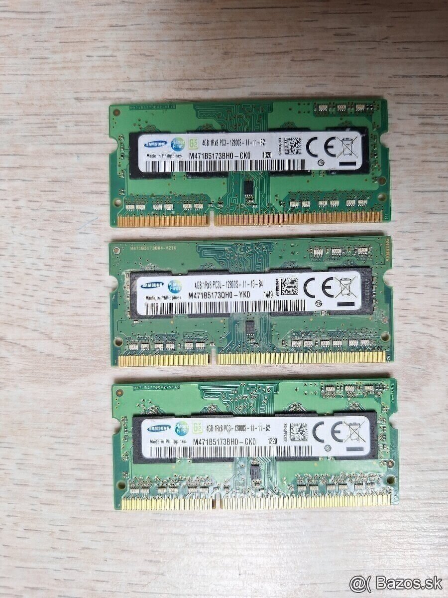 RAM do notebooku 4GB DDR3 1600MHz SODIMM - 2