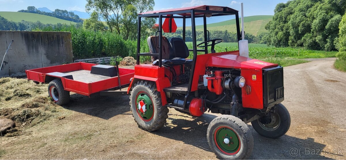 Malotraktor domácej výroby - 2