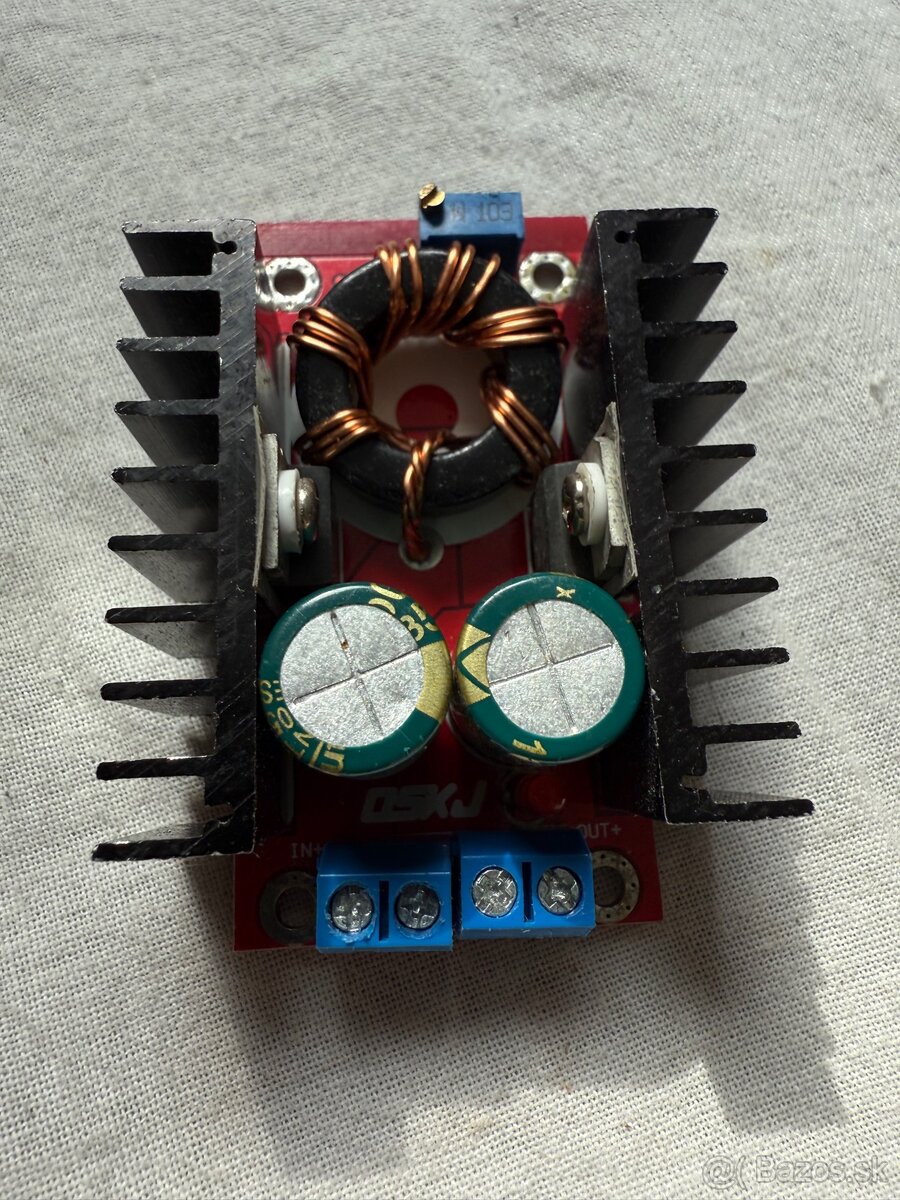 Elektronické moduly: DC-DC menič + Zosilňovač - 2