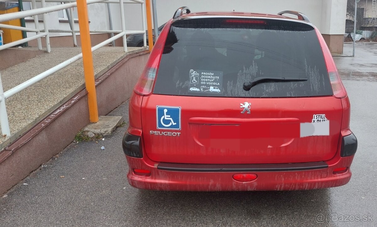 Predám Peugeot 206 sw. - 2