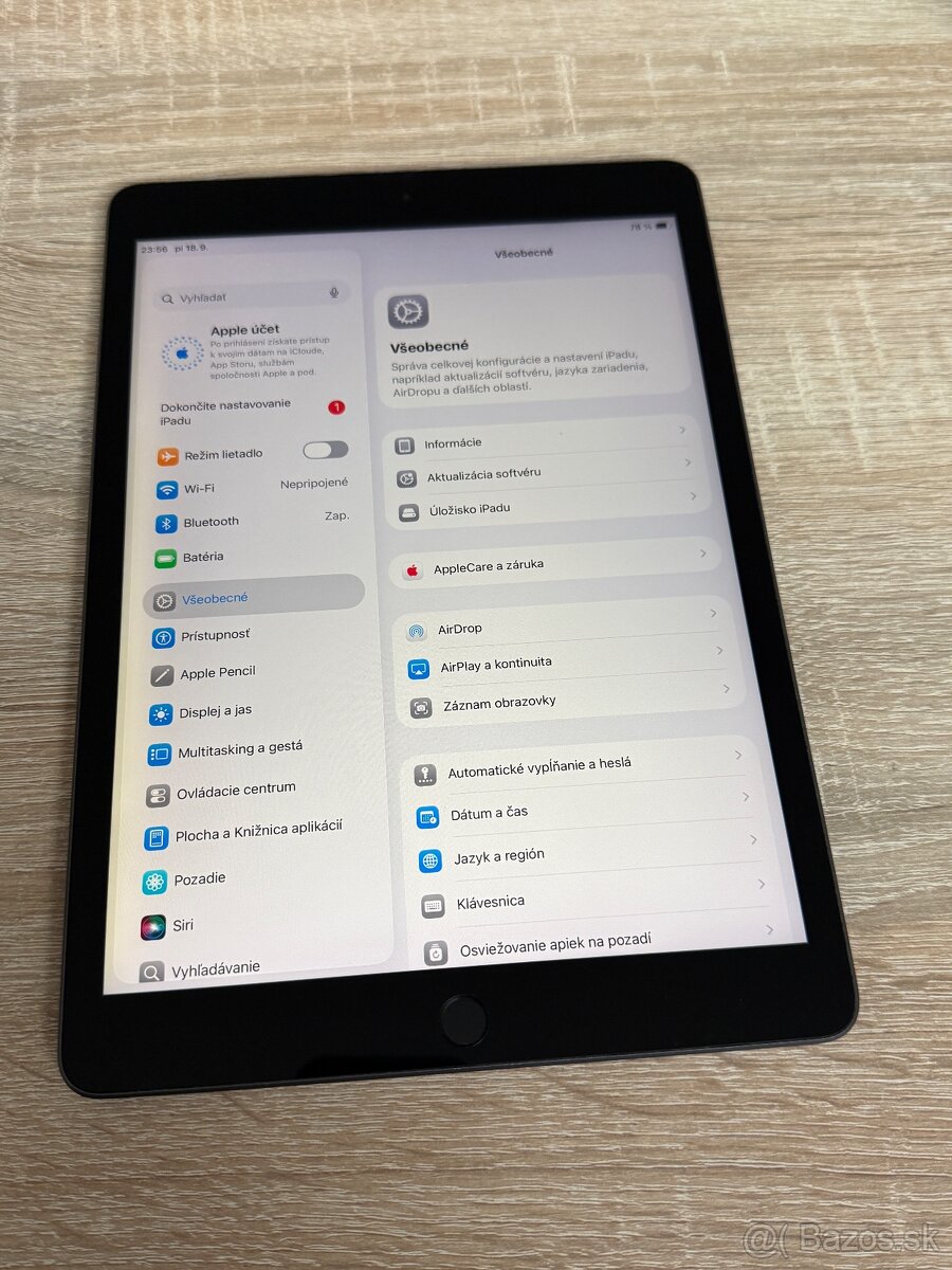 Apple iPad 9. generácie 64 GB – pekný stav - 2