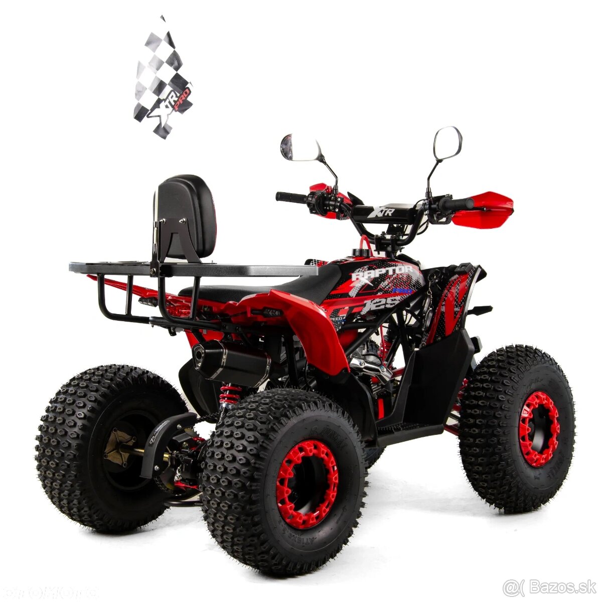 ŠTVORKOLKA XTR 125ccm AUTOMAT - NOVĚ+ZÁRUKA