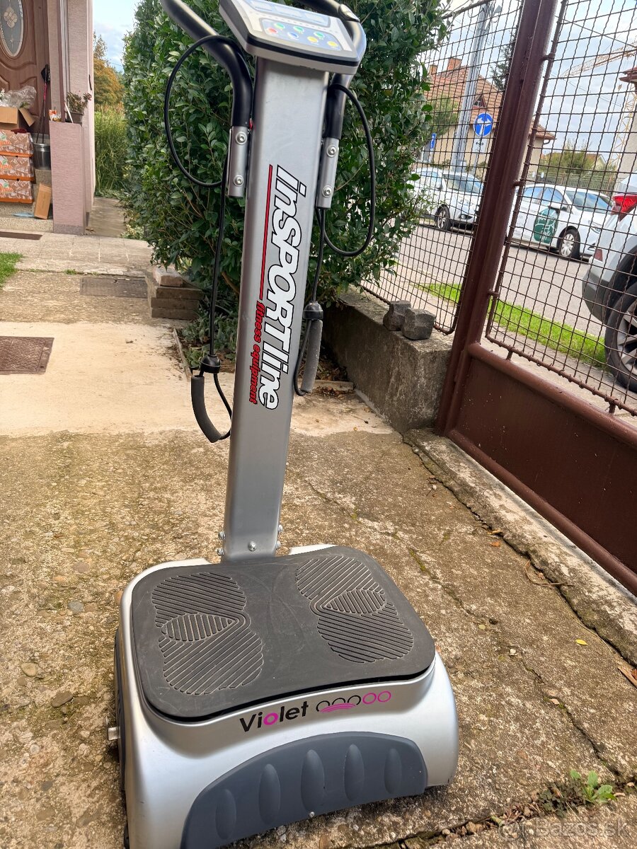 Vibračný pristroj Insportline violet - 2