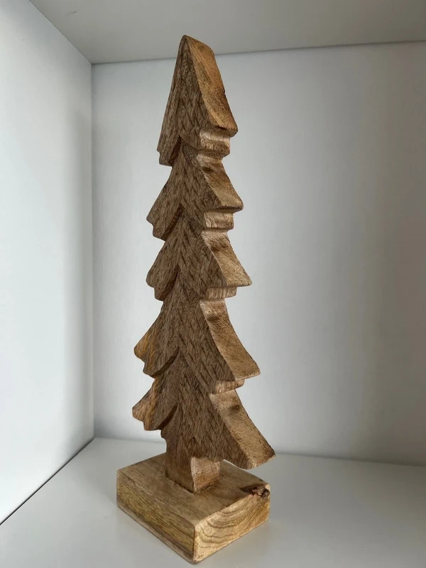 Drevený stromček - dekorácia - 2