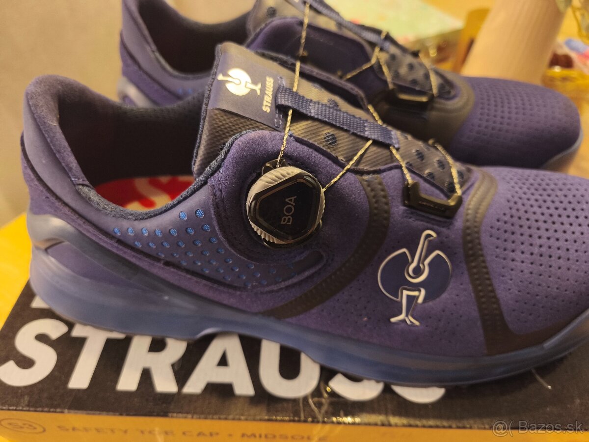 Bezpečnostné poltopánky e.s. Mareb – veľkosť 46 (NOVÉ) - 2