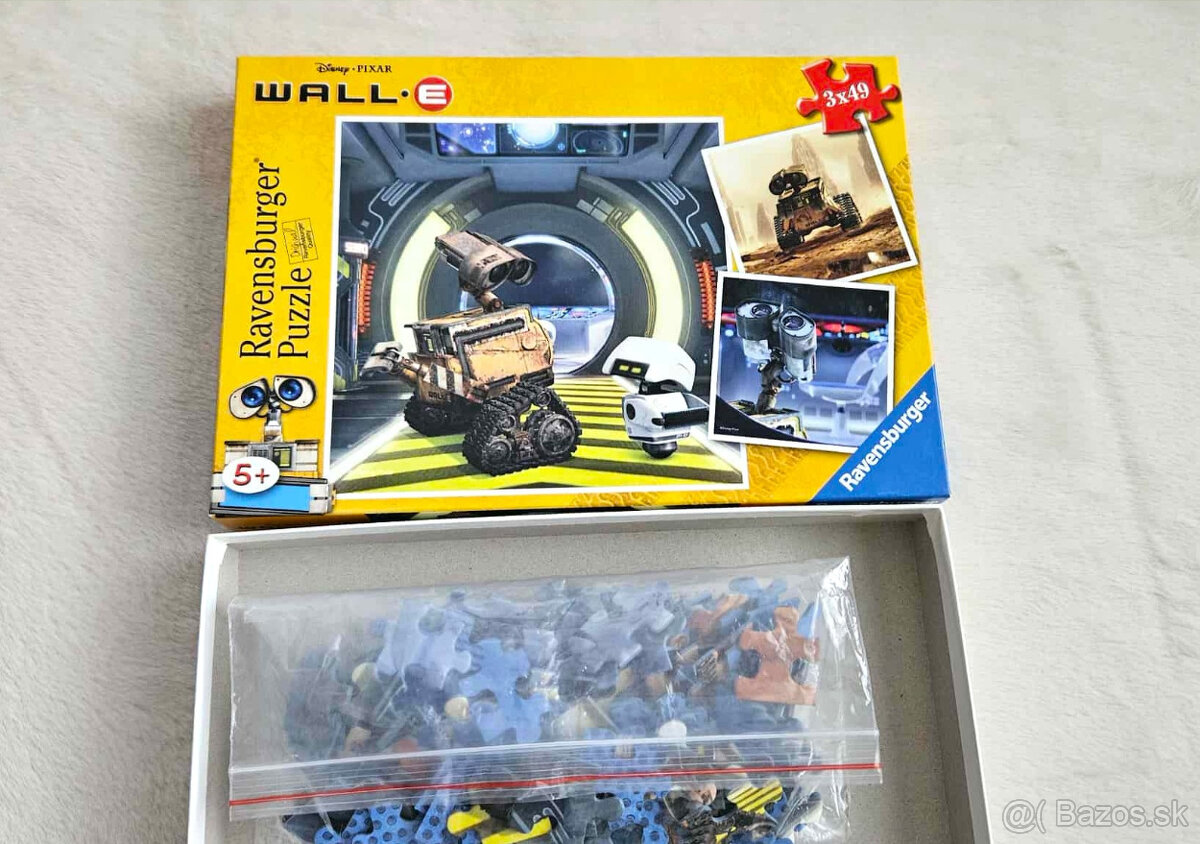 Ravensburger Puzzle Disney Pixar: Wall-E, 3x49 dielikov - 2