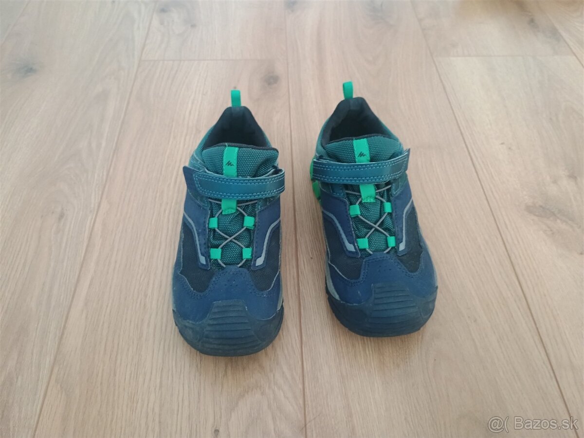 Turistické topánky Quechua crossrock č. 34 - 2