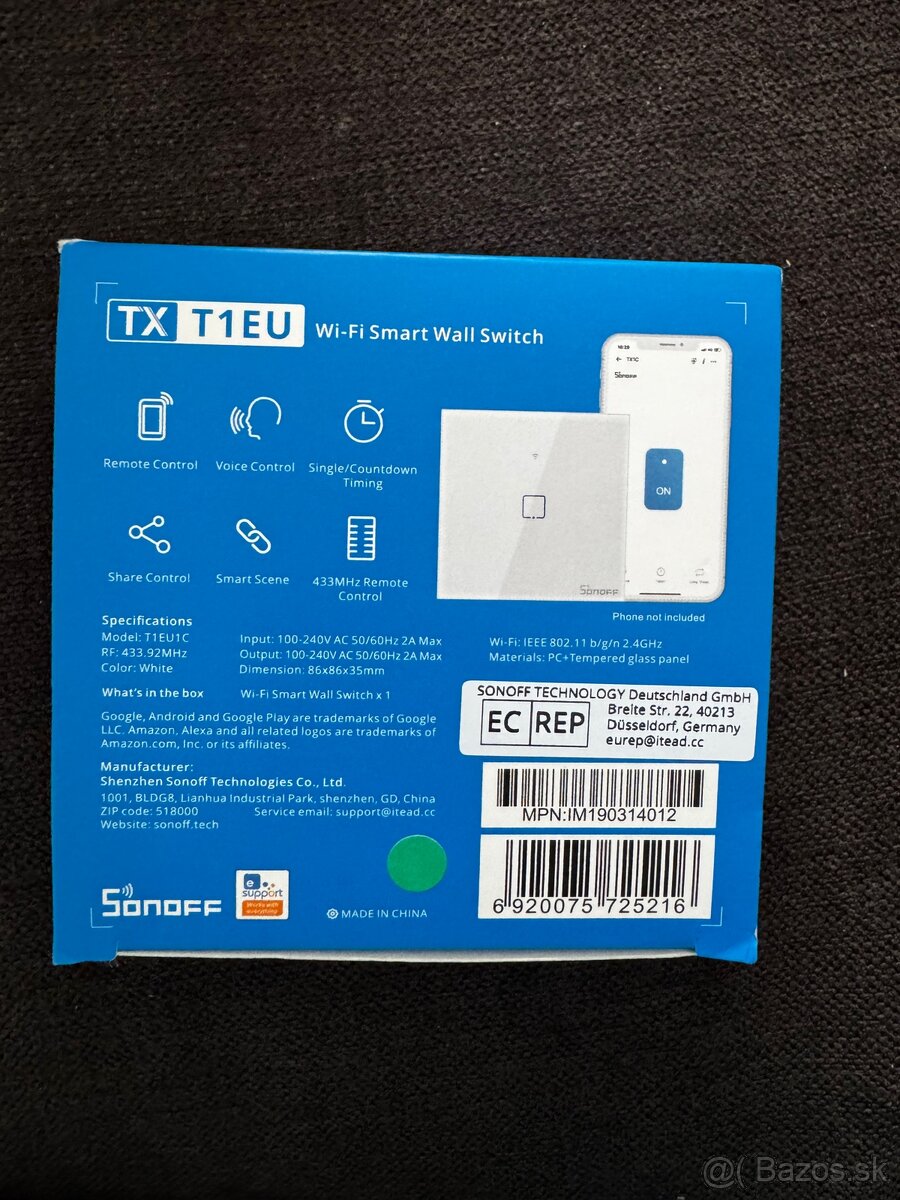 Inteligentný vypínač - 2