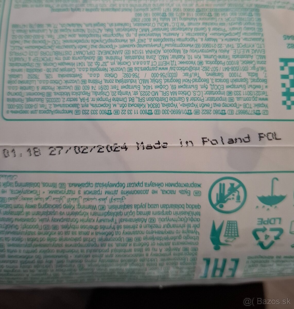 Pampers veľkosť 7 (17+ kg) - 2