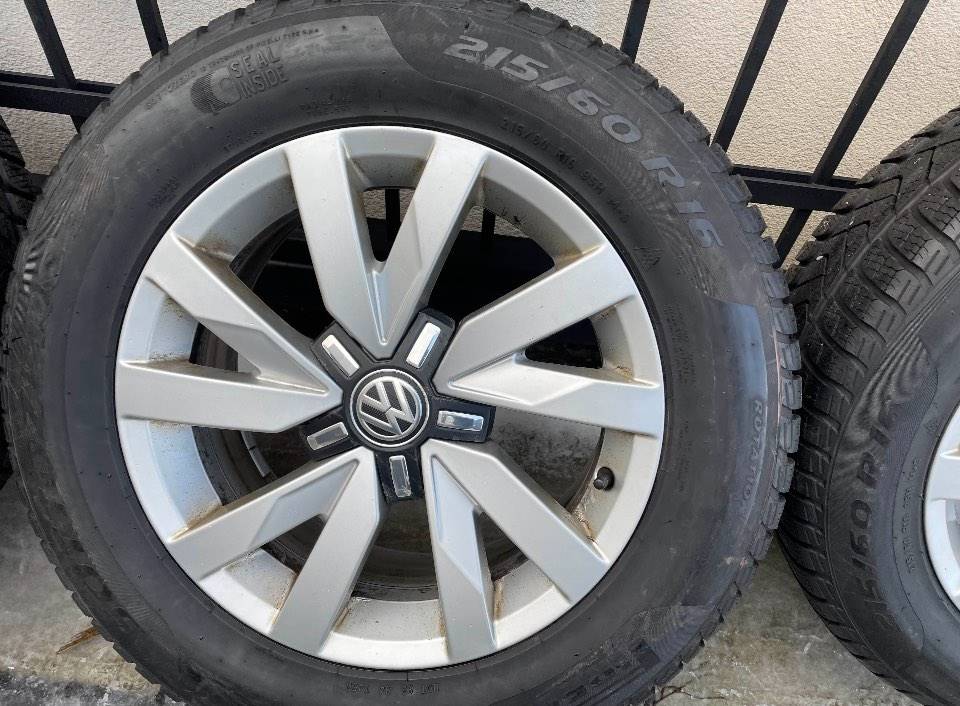 Orig.VW Alu Disky 5x112 6,5xR16 ET41 215 60 16 zimné - 2