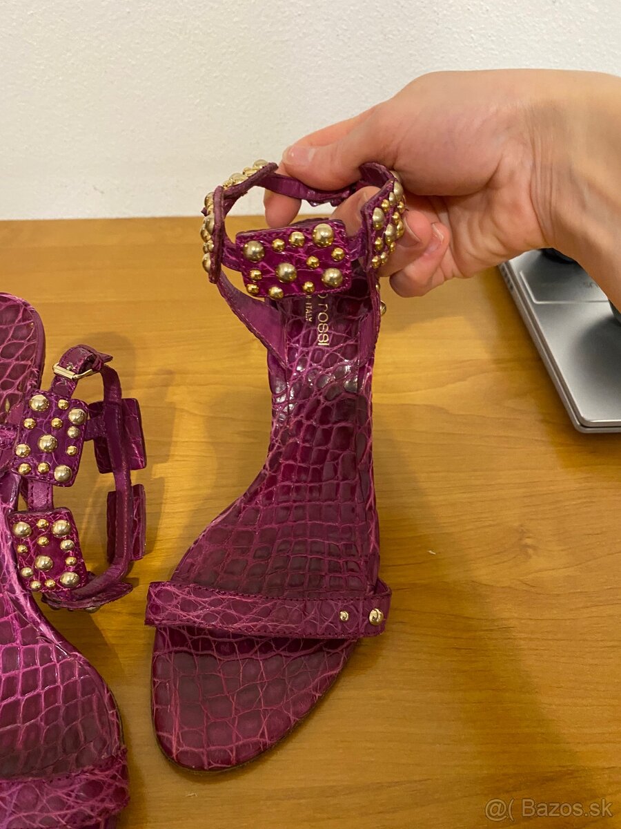 Predám dámske letné kožené sandále. - 2