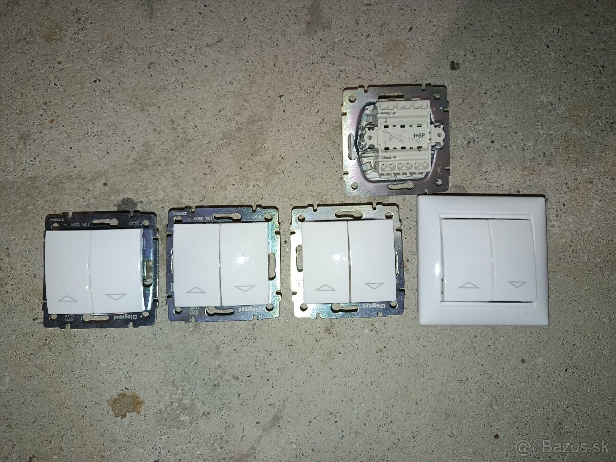 Žalúziovy vypínač legrand - 2