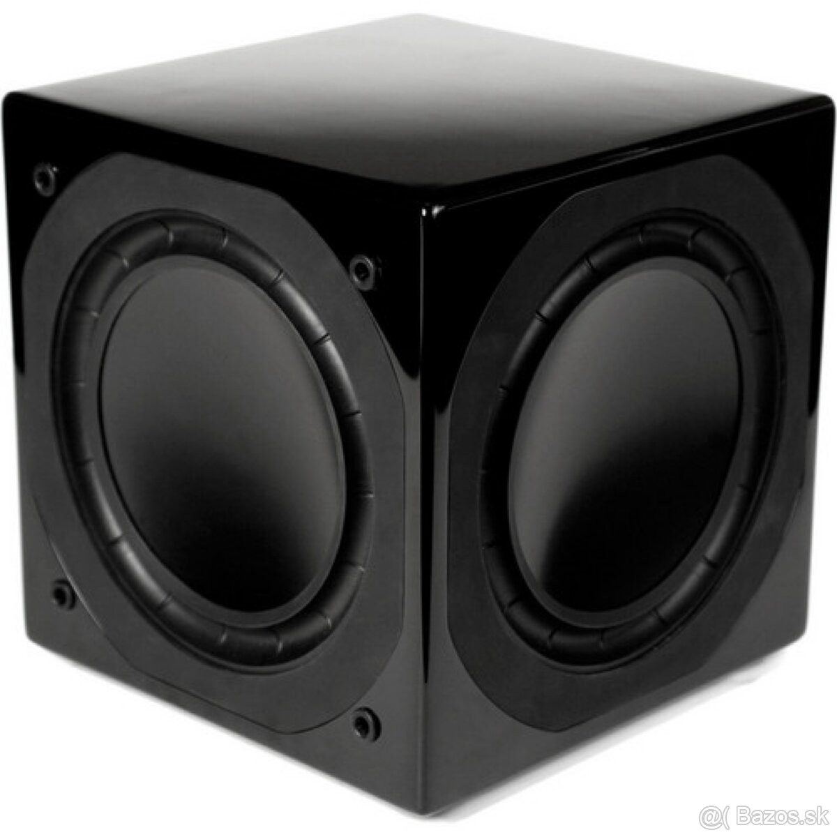 Predám 3 kusy subwoofer Mirage MM-8, gloss black - 2