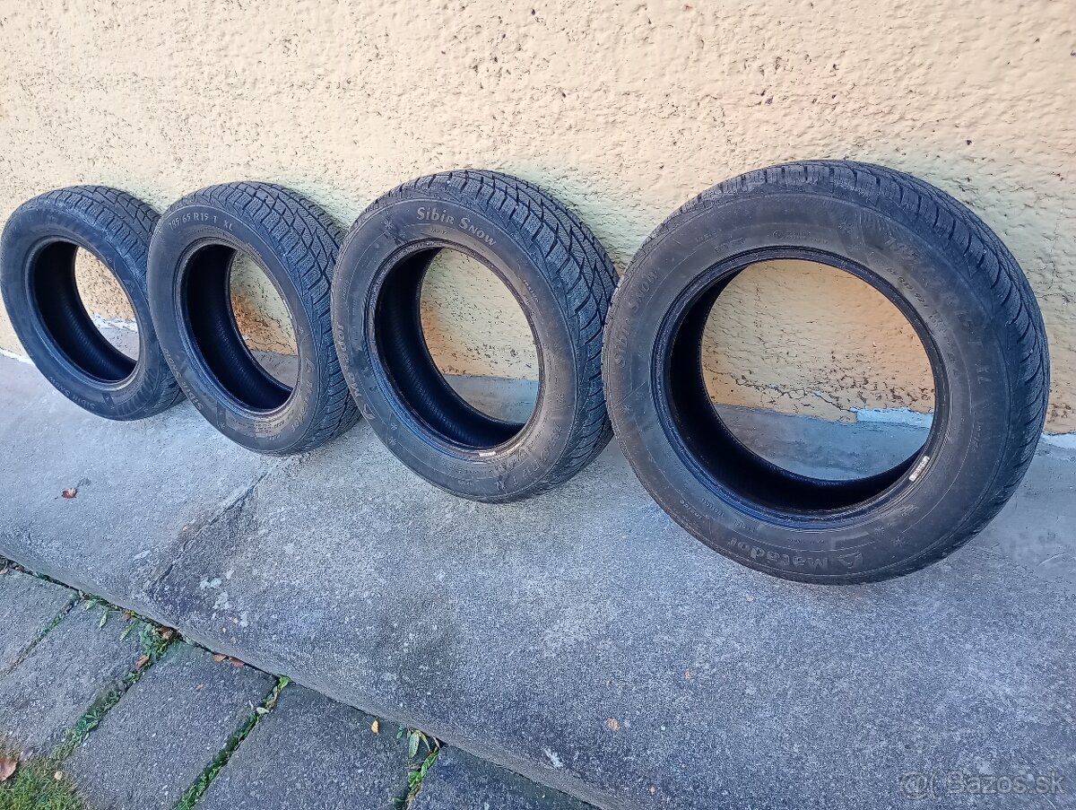 4 ks zimné pneu predám - 2