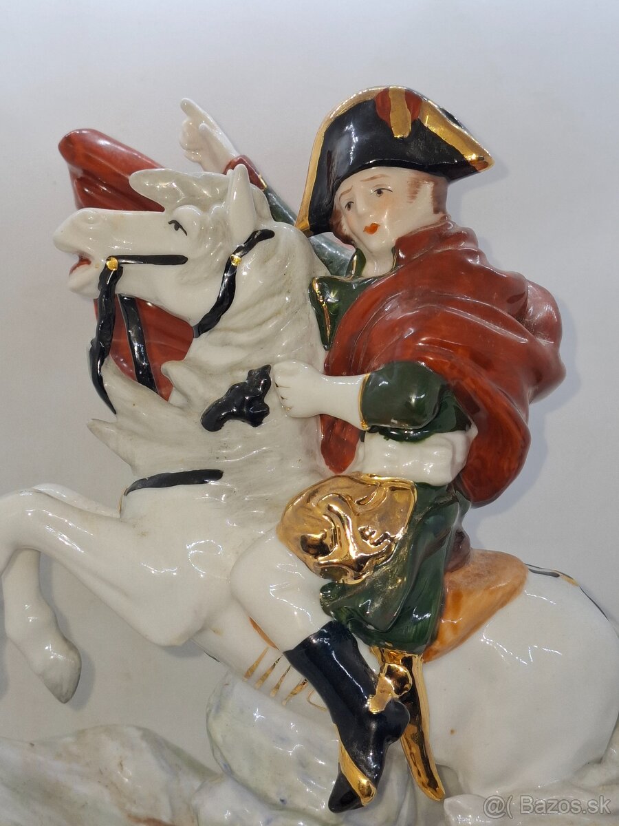 Predám starú porcelánovú sochu Napoleon Bonaparte Neundorf V - 2