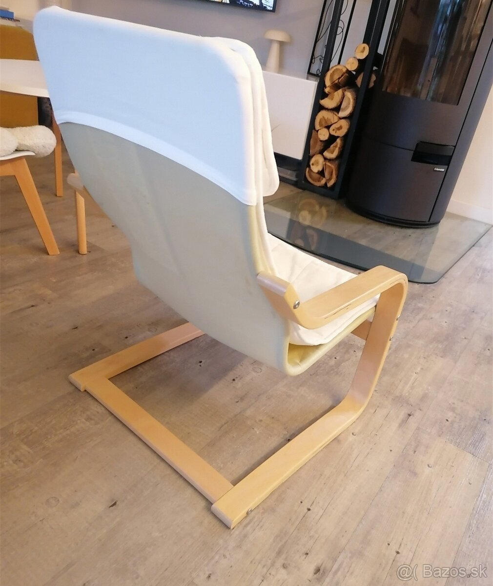 Detské kreslo Ikea POÄNG - 2