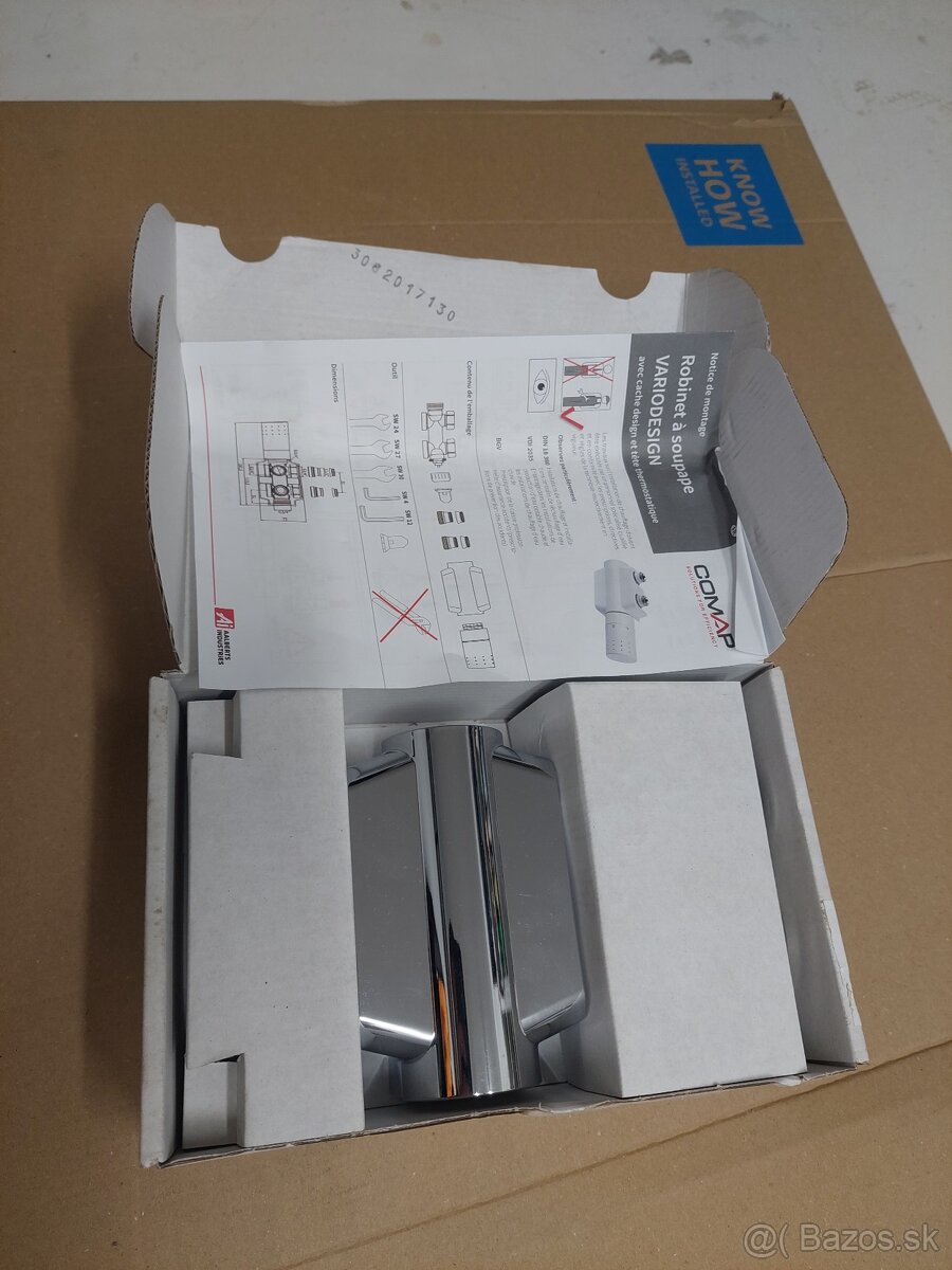 Pripájacia sústava radiátorového ventilu COMAP - 2