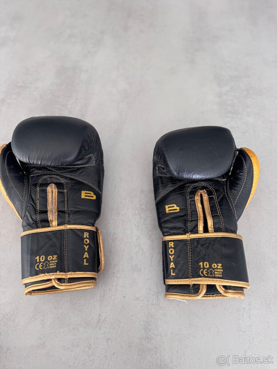 Boxerské rukavice BAIL(pravá koža) veľ. 10 oz - 2