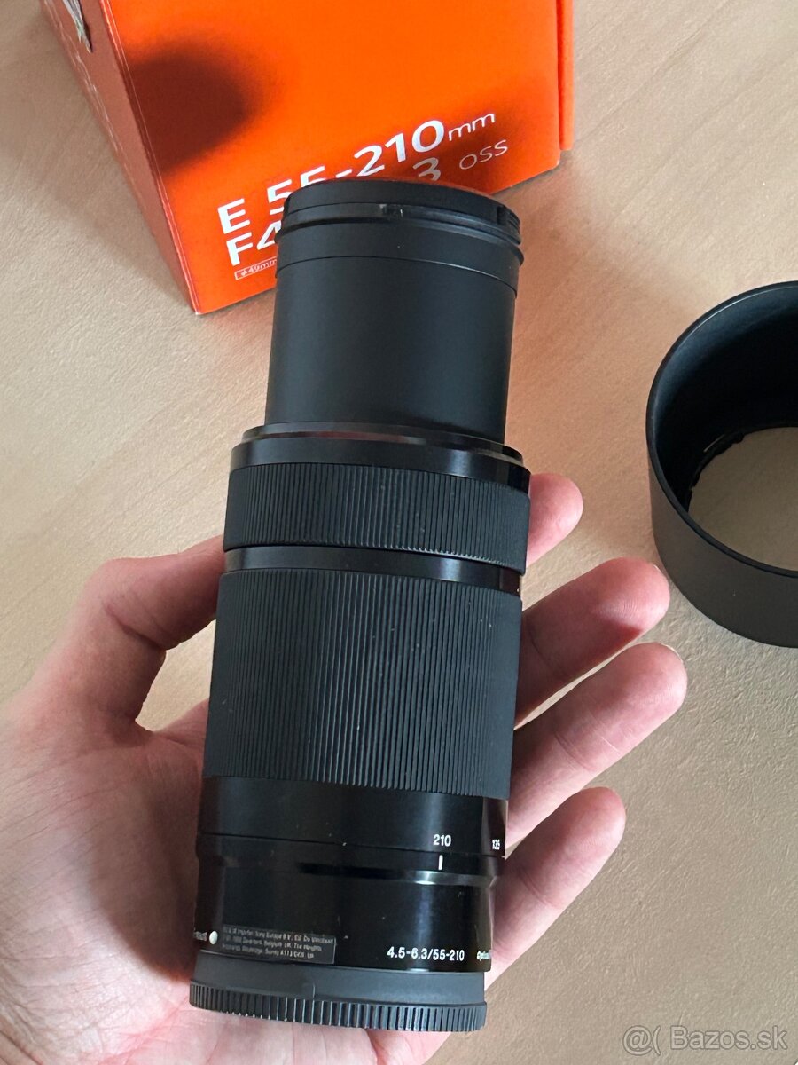 Objektív Sony E 55-210mm F4.5-6.3 OSS - 2