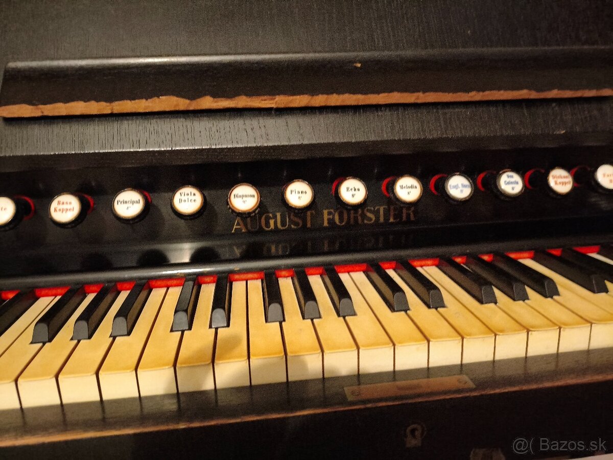 Predám harmonium August Förster - 2