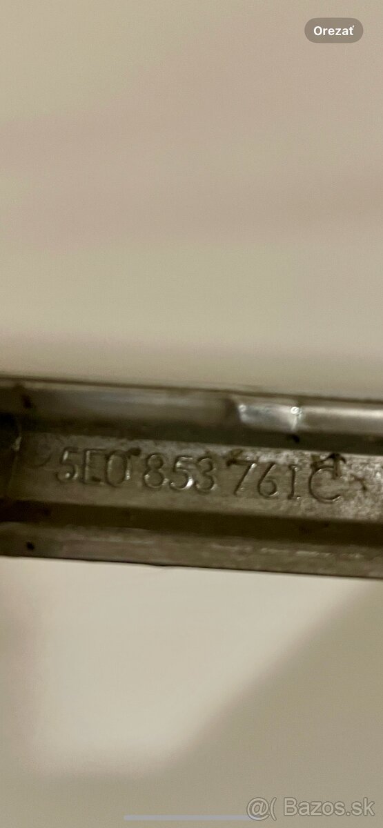 Rámik prednej masky Škoda Octavia 3 (5E0853761C) - 2