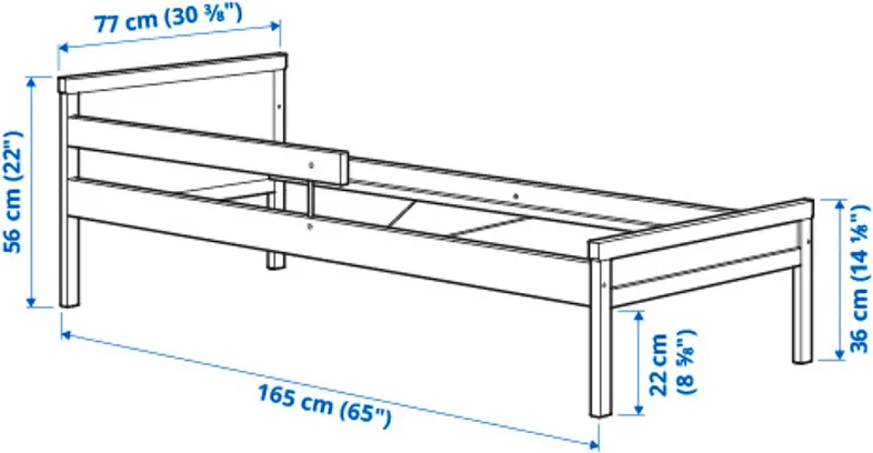 Detská posteľ IKEA SNIGLAR - 2