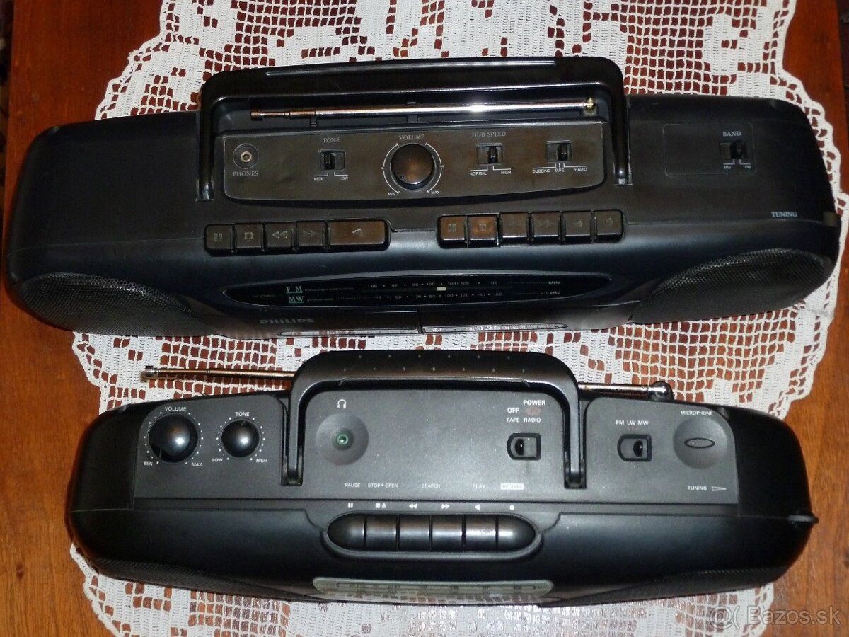 Predám rádiomagnetofóny Philips - 2