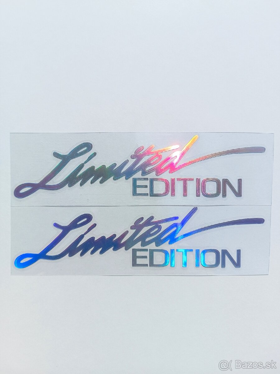 Nové farebné nálepky Limited Edition - 2