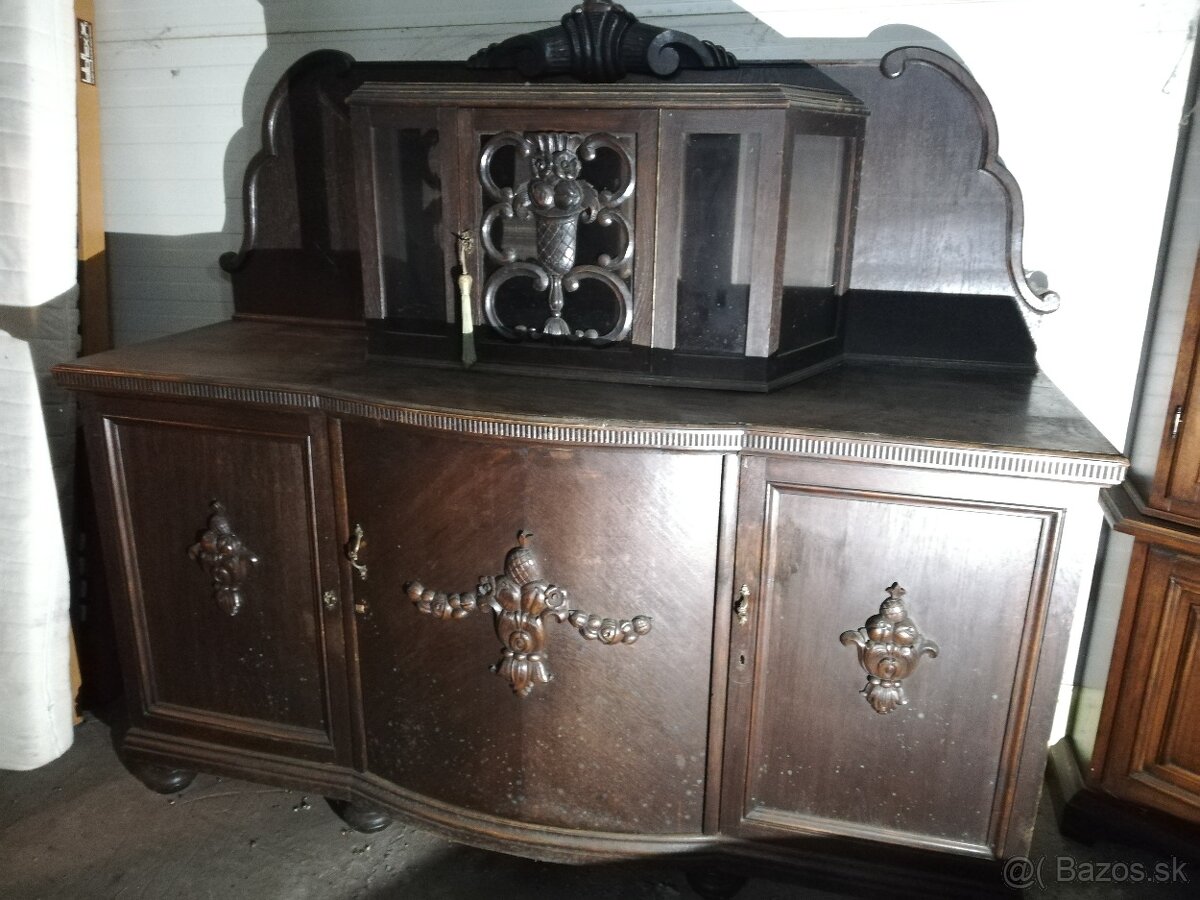 Komoda + vitrína č.6 - 2