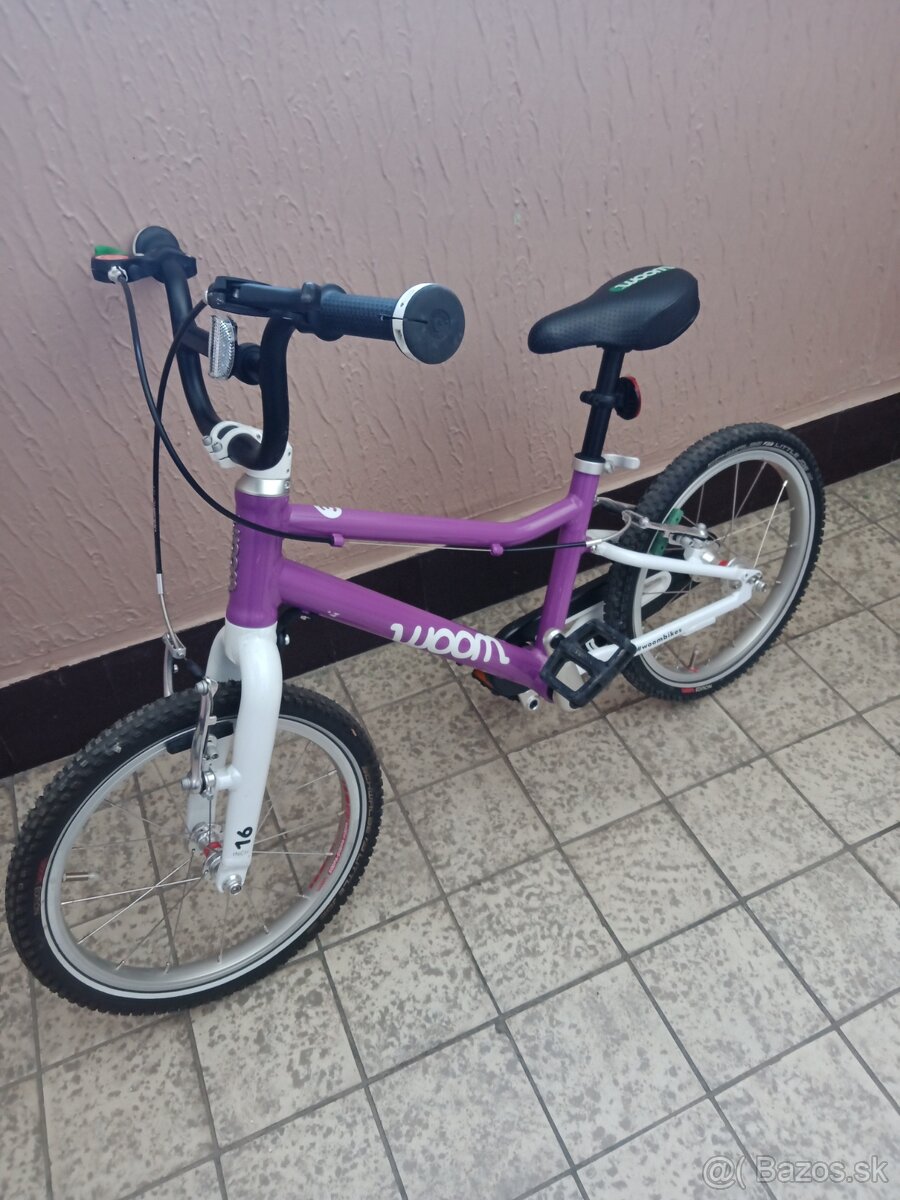 Woom 3 "16" fialový - 2