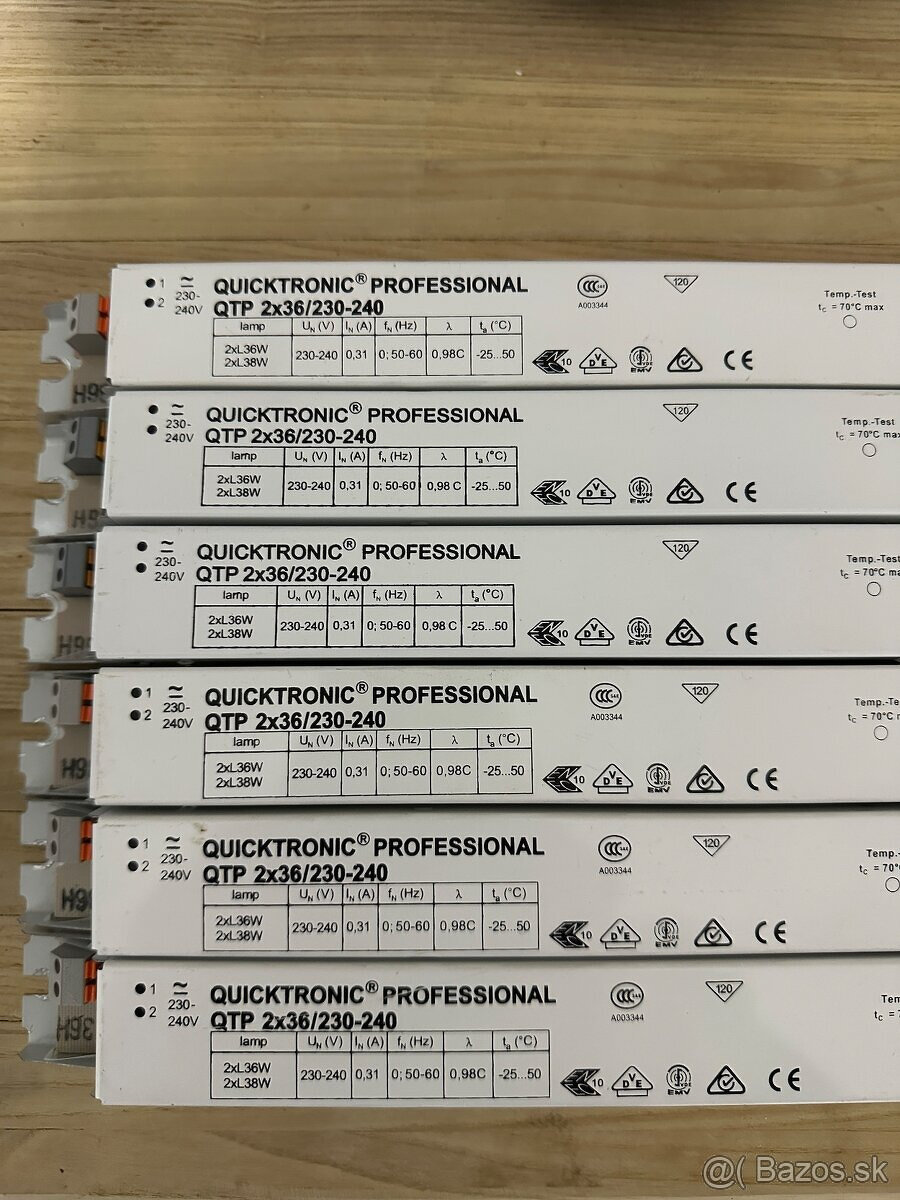 Elektronicky predradník pre žiarivky - 2