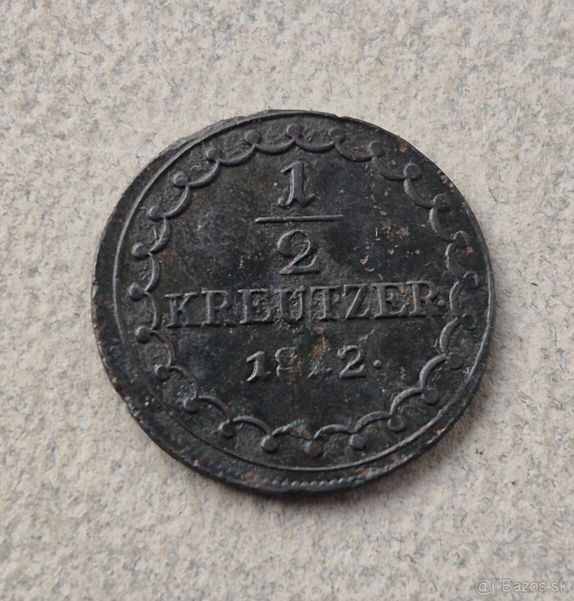 1/2 Grajciar 1812 S František I. - 2