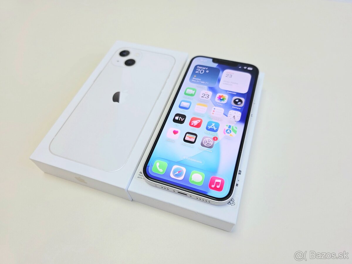 APPLE IPHONE 13 128gb STARLIGHT,BATERKA 100% - 2