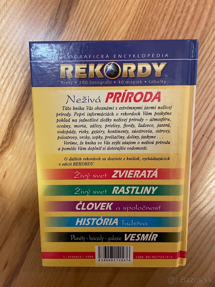 Neživá príroda - rekordy - 2