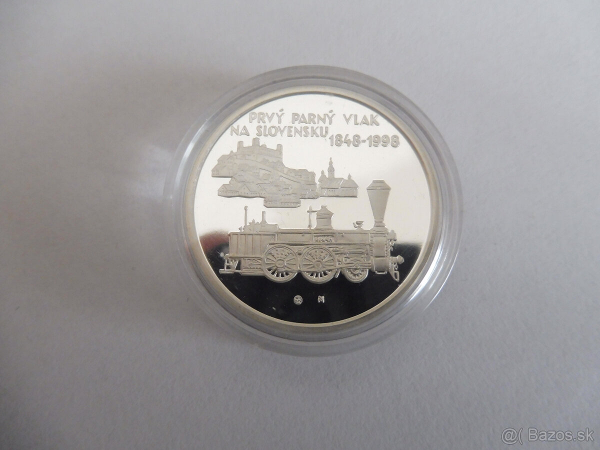 200Sk/1998 Parný vlak, proof - 2