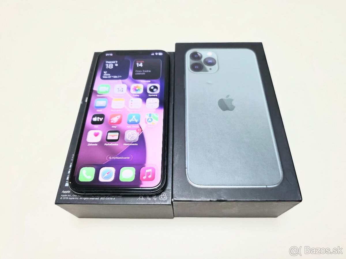 APPLE IPHONE 11 PRO 256GB SPACE GRAY ,BATERKA 100% - 2