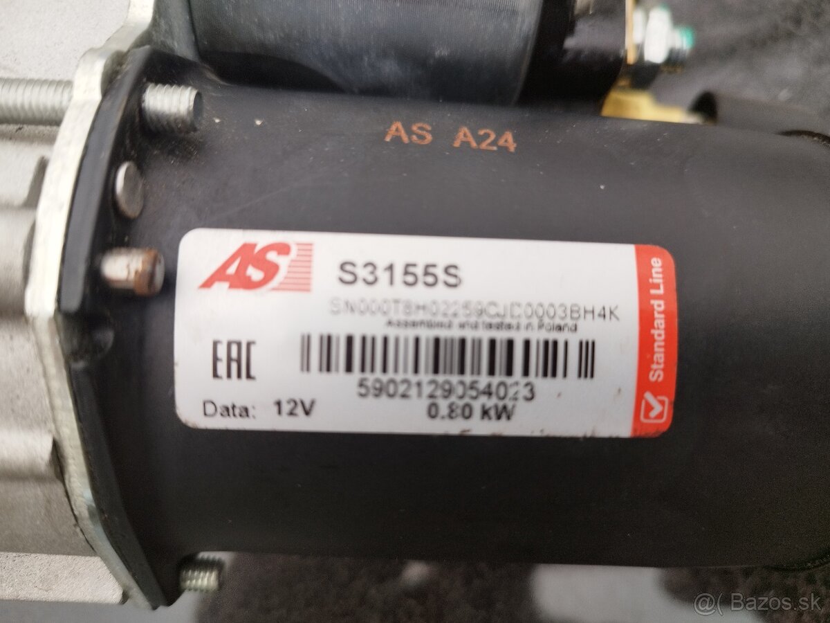 Fiat Grande Punto 1,2 startér - 2