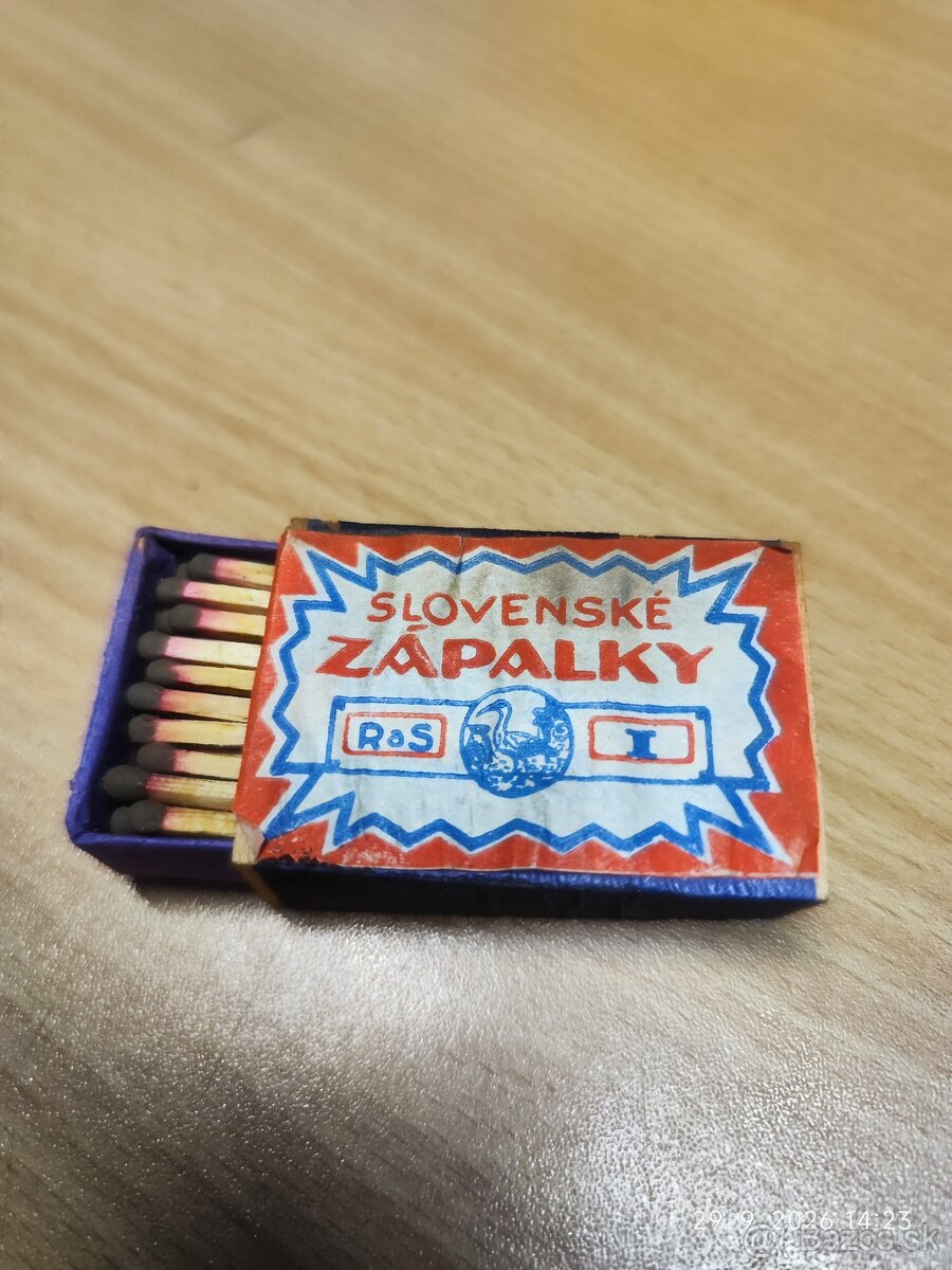 Zápalky s obdobia 1920-1940 rok - 2