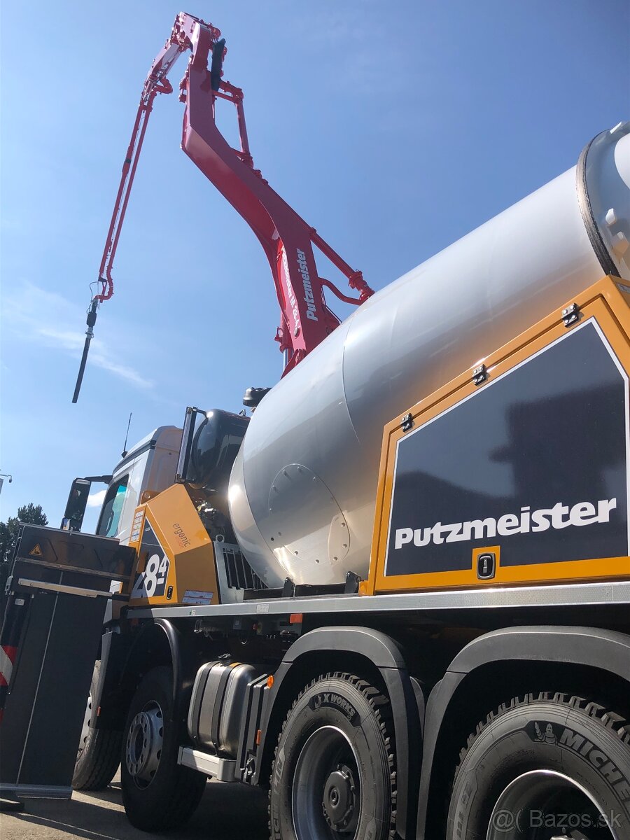 Putzmeister čerpadla betonu - 2