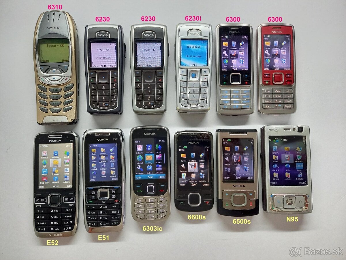 NOKIA 6310 6230 6230i 6300 E52 E51 6303ic 6600s 6500s N95 - 2