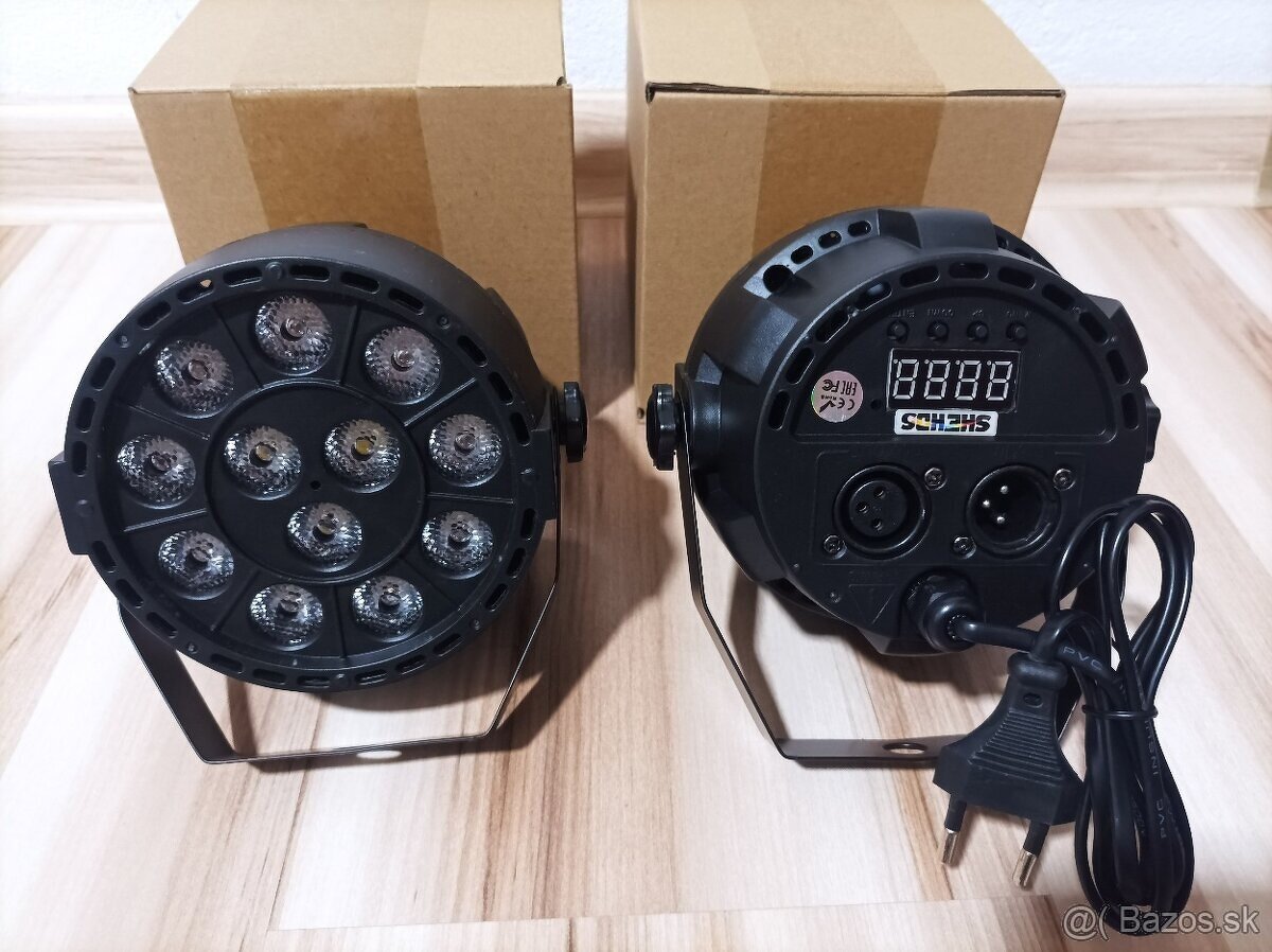 Nové LED par svetlá + rampa - 2