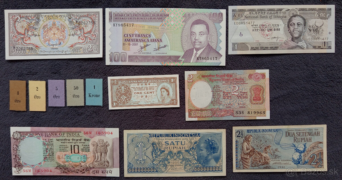 Bankovky svet UNC 7 - 2